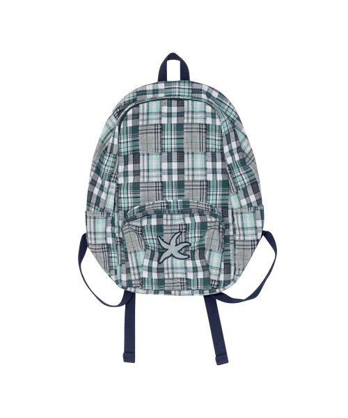 TCM starfish patchwork backpack (green)