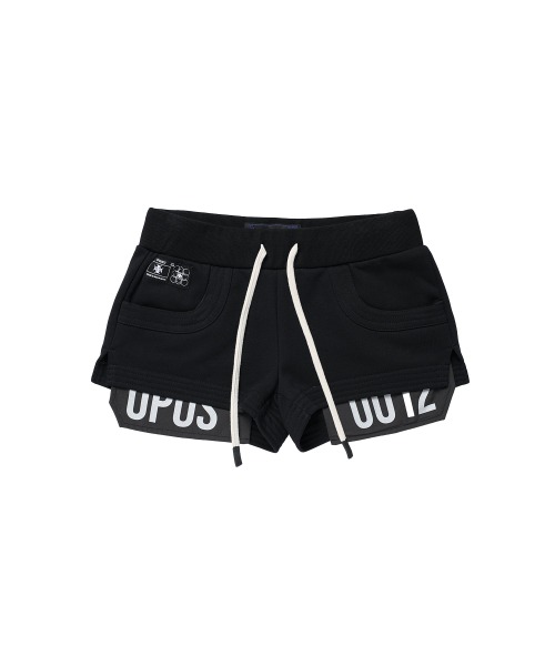 Op. 08 CLASSIC PATCHED MICRO SWEAT PANTS BLACK
