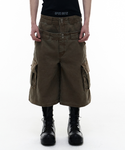 Op. 08 DESERT MAXI карго SHORTS коричневый