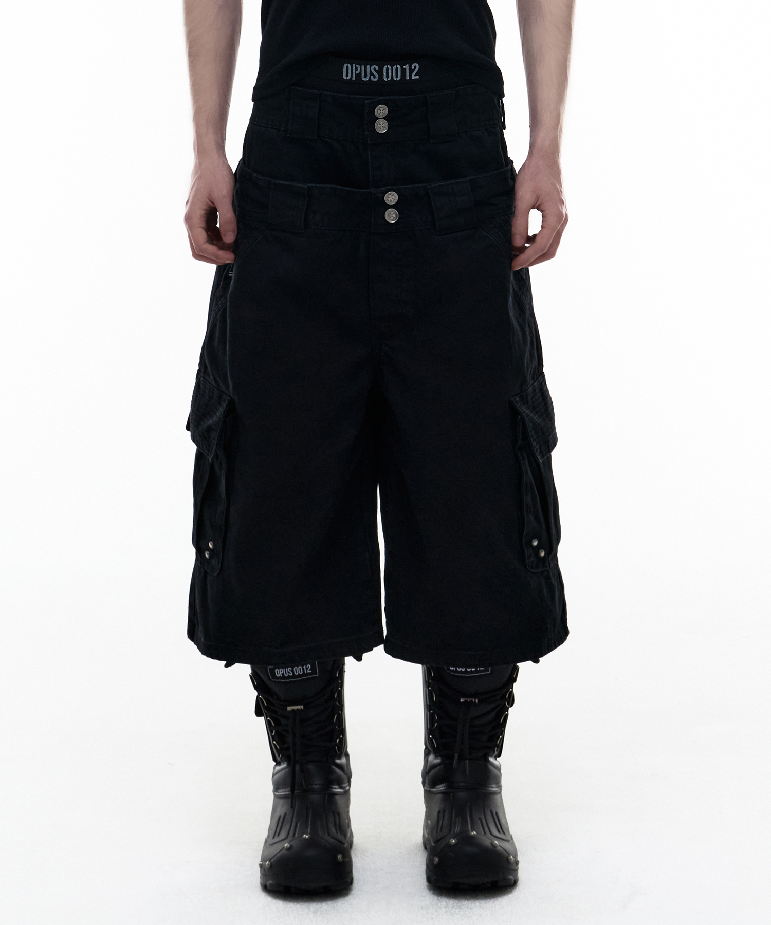 Op. 08 DESERT MAXI карго SHORTS чёрный