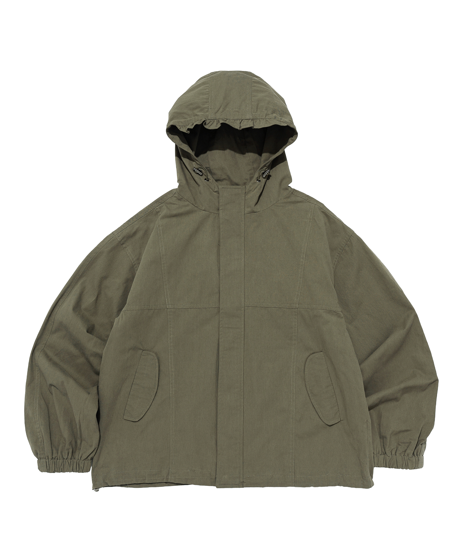 FISHTAIL укороченная BOMBER куртка (хаки)