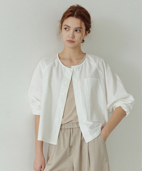 CT702 рубашка jacket_ivory