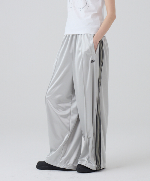 Спортивные брюки DGDP Balloon Fit Curved Line, Metal Beige