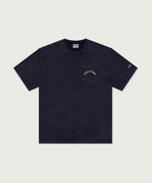 루즈핏 컬리지 티셔츠 Navy