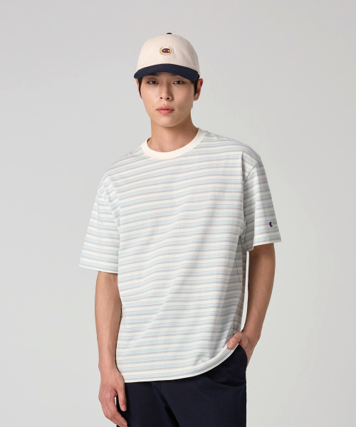 스트라이프 티셔츠 Ecru