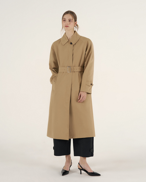 Длинный тренч Mac Hidden - Beige
