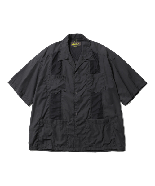 GUAYABERA HALF Рубашка / Темно-серый