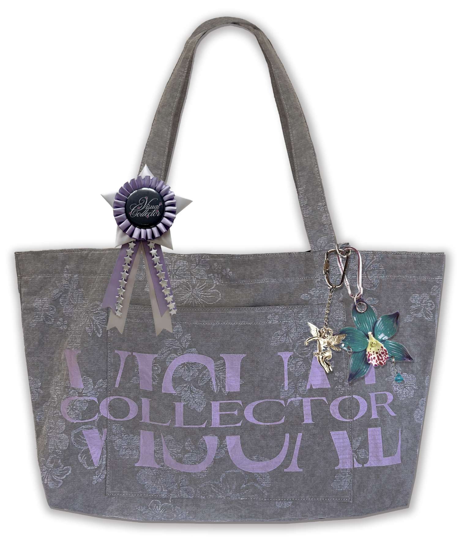 Washed Hibiscus Carry-All Bag