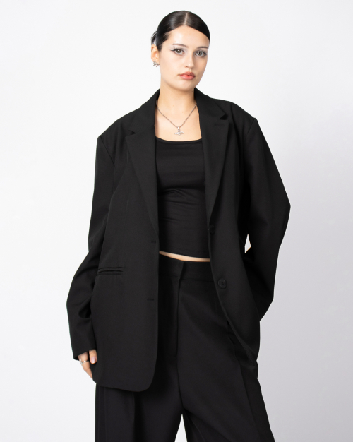 CSS BOY BLAZER-008 (BLACK)