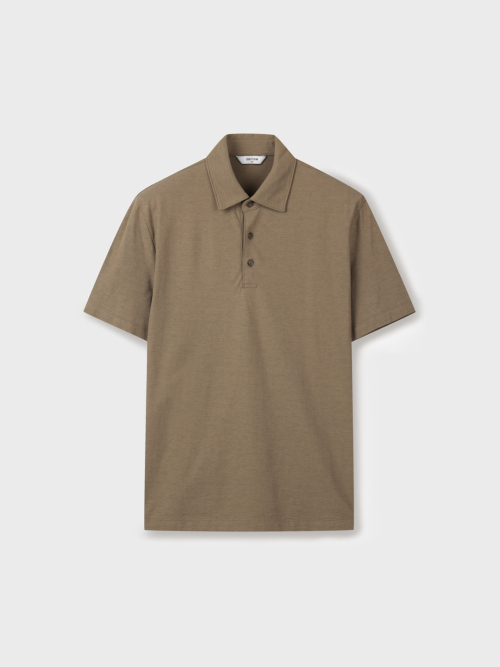 Мужское поло из Ice Cotton с коротким рукавом_NEG2TT1927DBE