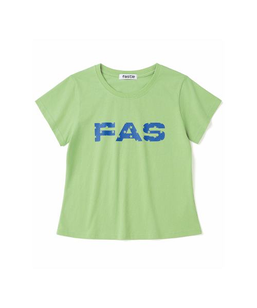 Star Block 1/2 Tee Lime Green