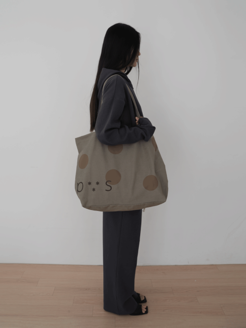 PVS Dot Button Bag / Khaki