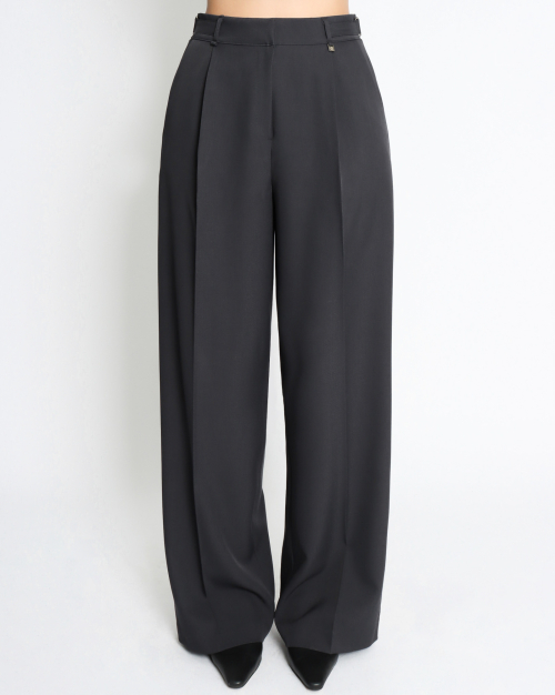 CS BELT WIDE SLACKS-048 (NAVY)