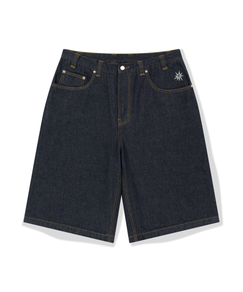 TRIO DENIM SHORTS (D.BLUE)