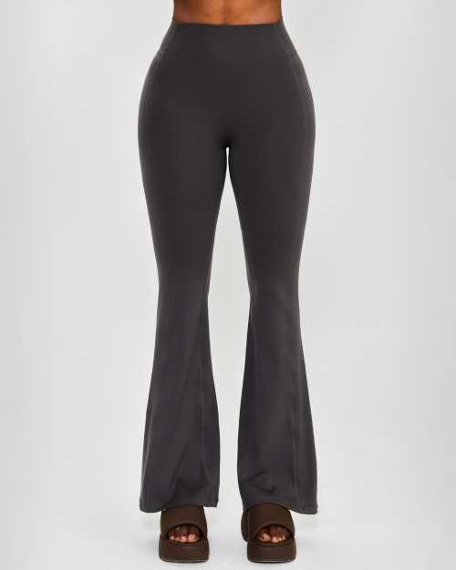 CS CURVE BOOTCUT LEGGINGS (ASHBROWN)