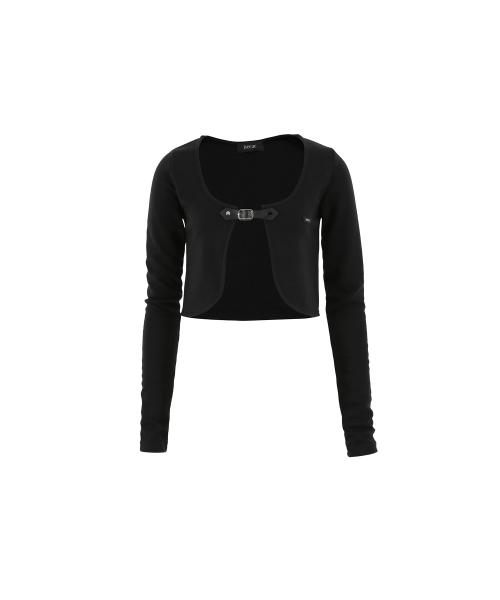 Belted Cardigan (Black)
