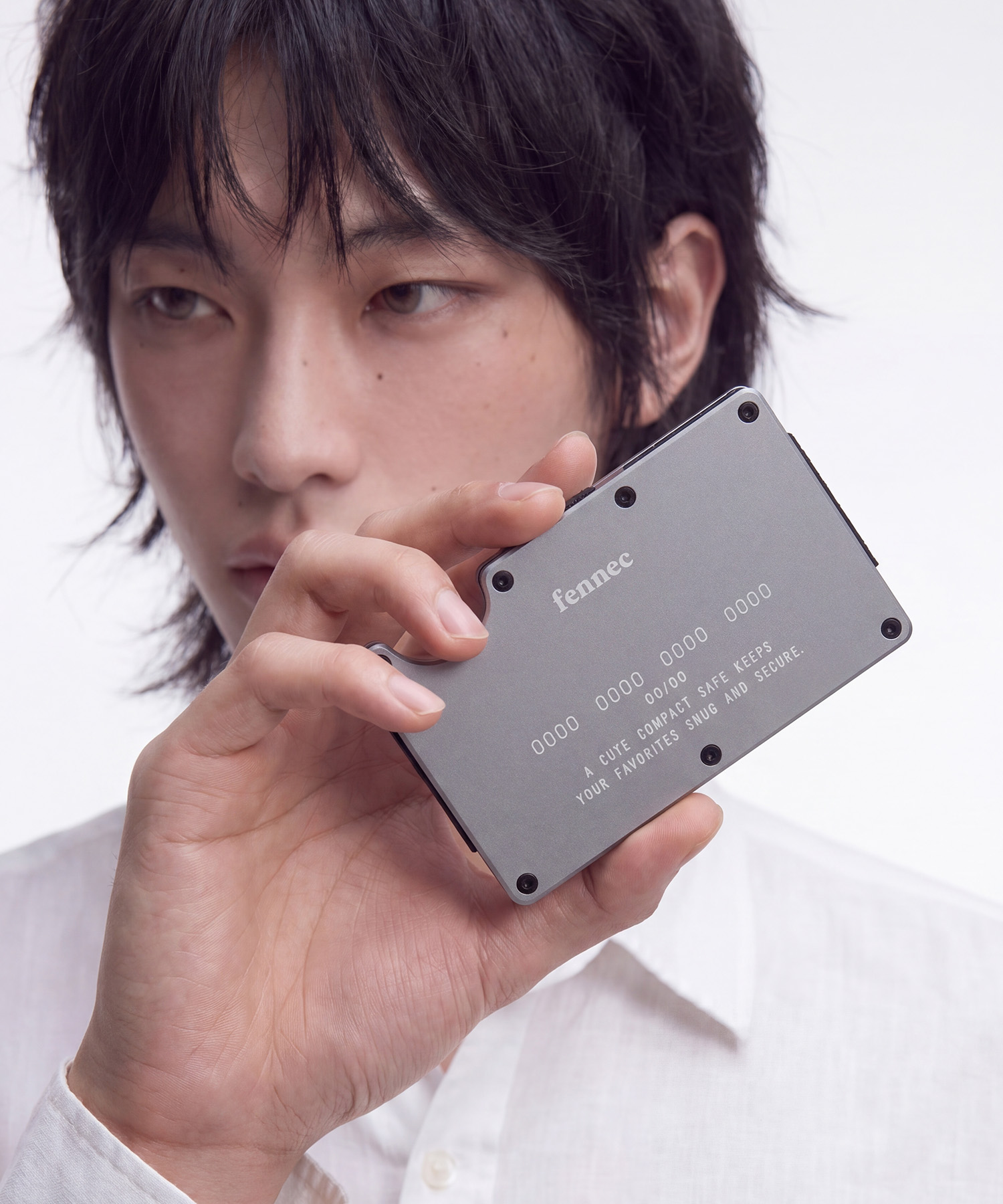MAC SAFE CARD POCKET - SILVER