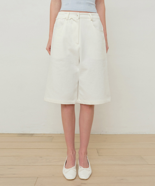 Witty Lace Burmuda Pants