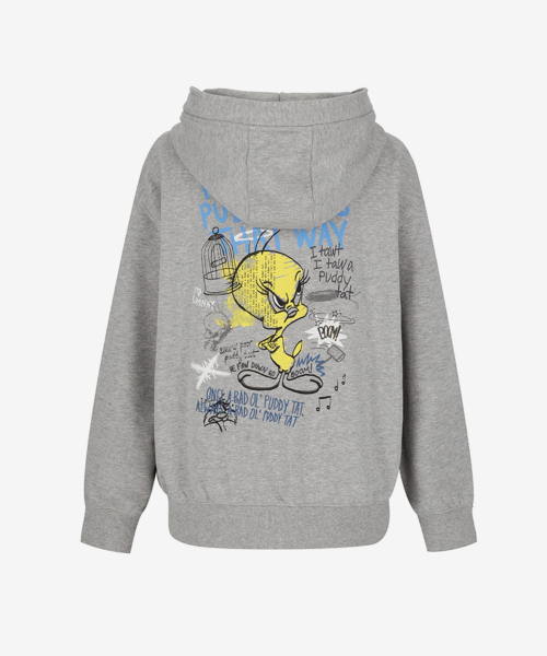 Худи на молнии Looney Tunes_MC3UJW1