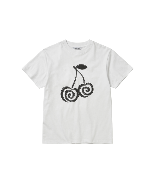 MAICHOI Essential Cherry T-Shirt White