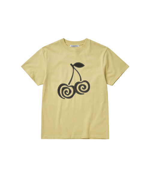 MAICHOI Essential Cherry T-Shirt Mustard