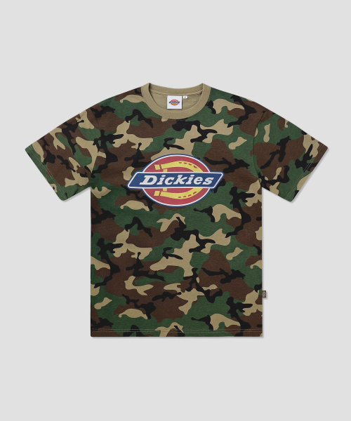 Футболка с логотипом-деревом Camo