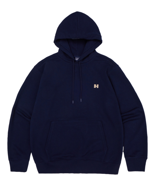 Худи из махрового трикотажа с логотипом H Navy