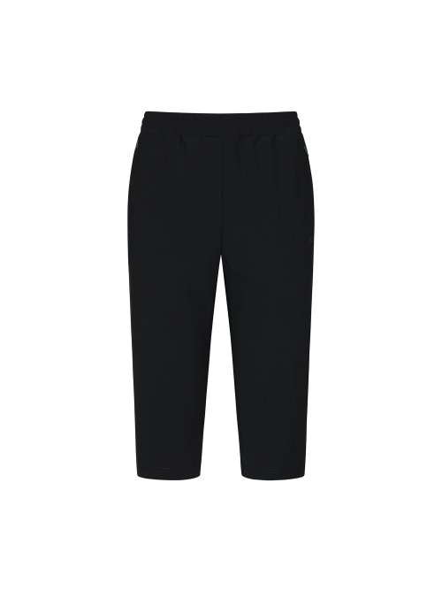 BOOST_Трикотажные укороченные брюки 7/4 W_Black