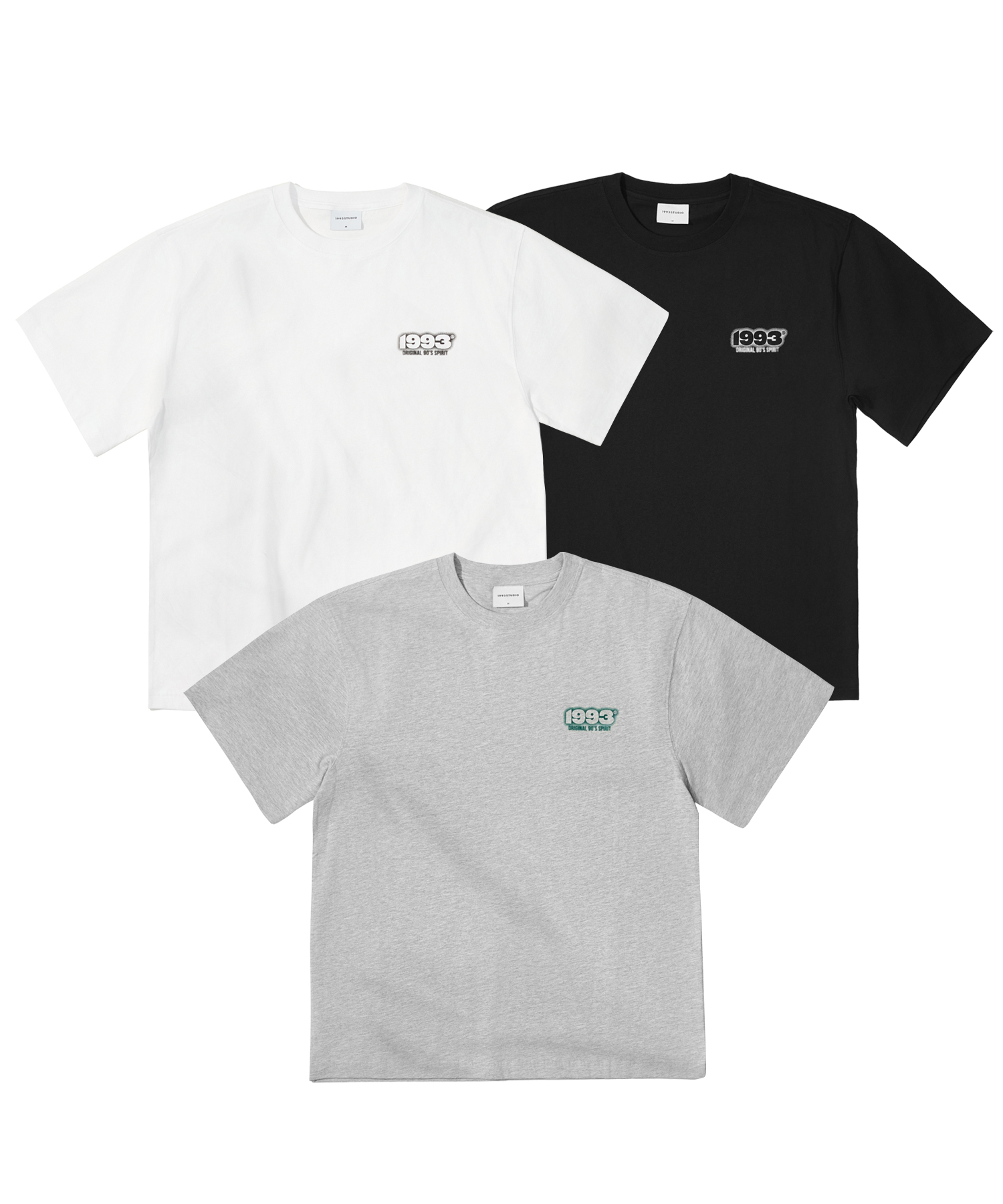 [2PACK] Футболка 1993 Small Logo Comfort (3colors)