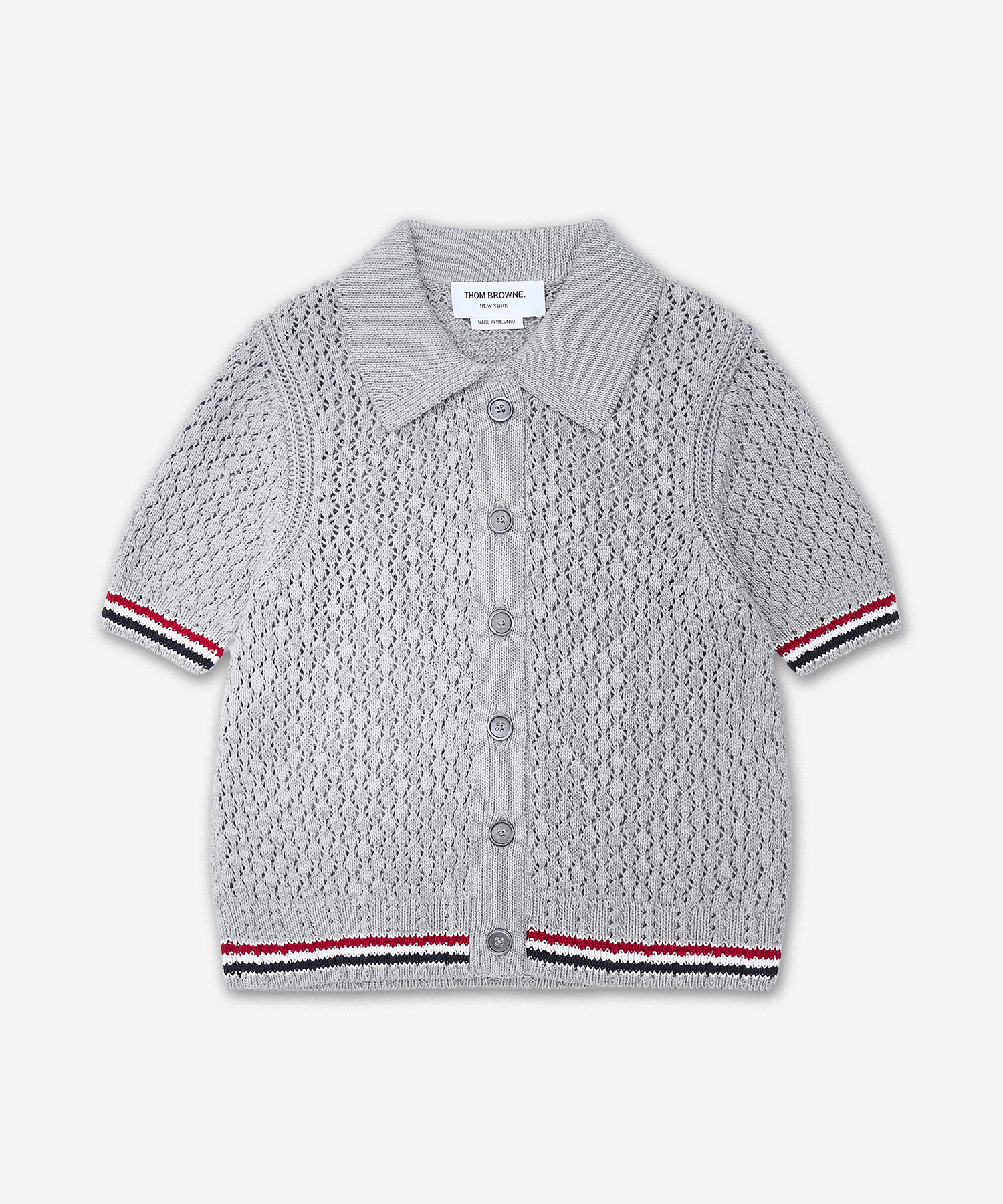 Кардиган Milano Stitch Cotton 4-Bar - Light Grey / FKC694AY3062065