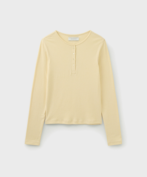 BUTTON TOP [LEMON]
