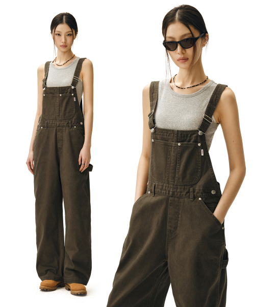 Signature Bib Overalls DCWOP001BROWN