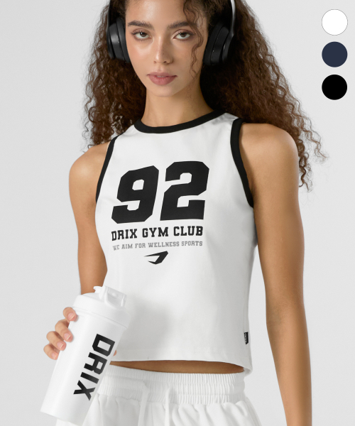 Женская кроп-майка 92 Graphic Ringer_3color