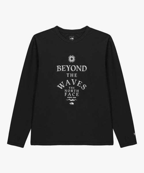 NT7TS06A 남성 서프 긴팔 래쉬가드 BLACK