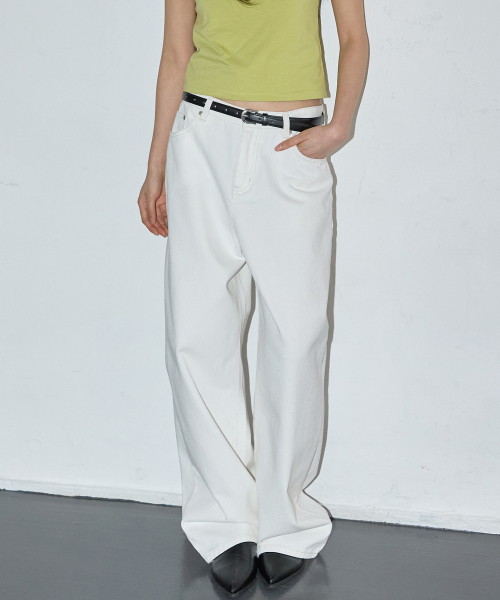 Фирменные широкие джинсы Off White