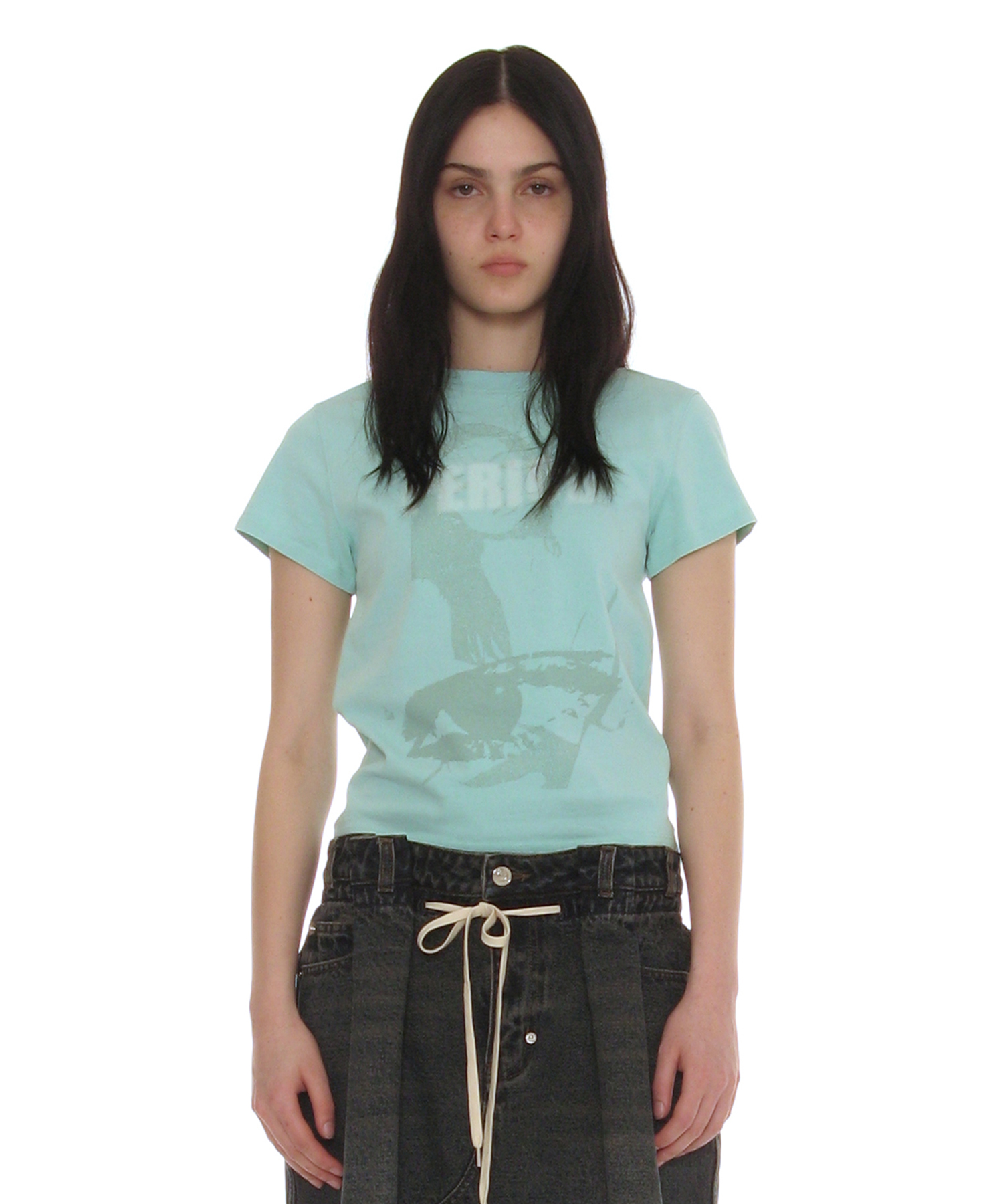 PERIOD PRINTED TEE_SKY