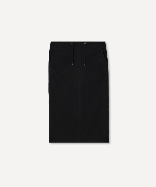 LOW MAXI SKIRT (BLACK)