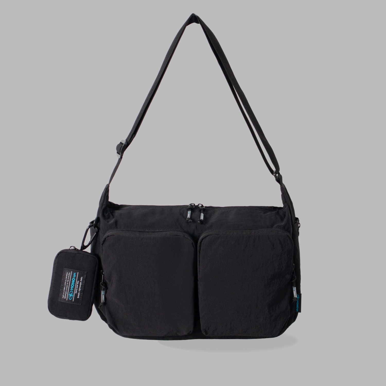 BASIC_Messenger Bag_Black