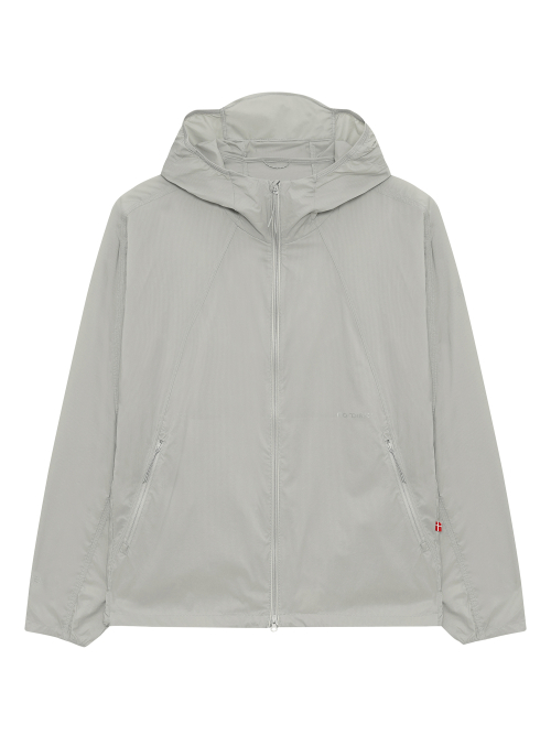 Легкая куртка HYGGE HIKE Pertex Quantum Air - M_SHIMMER GREY