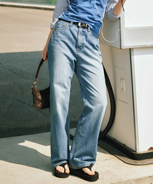 LW249 Essential straight denim pants