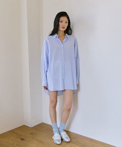 Relax Shirts Blue-Stripe