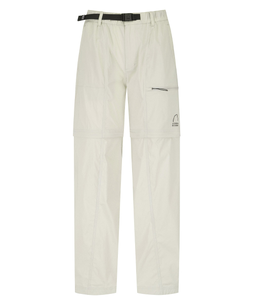 W) Женские брюки 2WAY SUMMER MOON Cool Wave (полуширокие) BEIGE