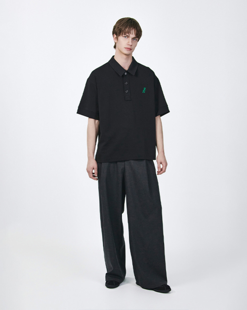 Футболка поло Egon Schiele Black ZI3TS326BK