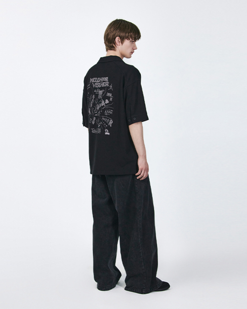 Футболка поло Dadaism Black ZI3TS311BK