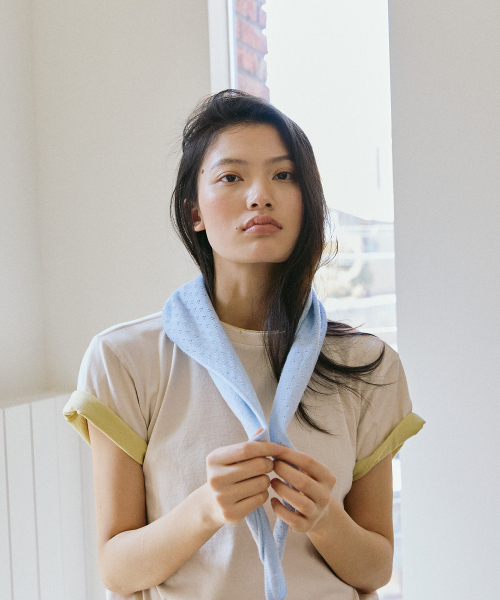Sukashi Knit Muffler(6 color)