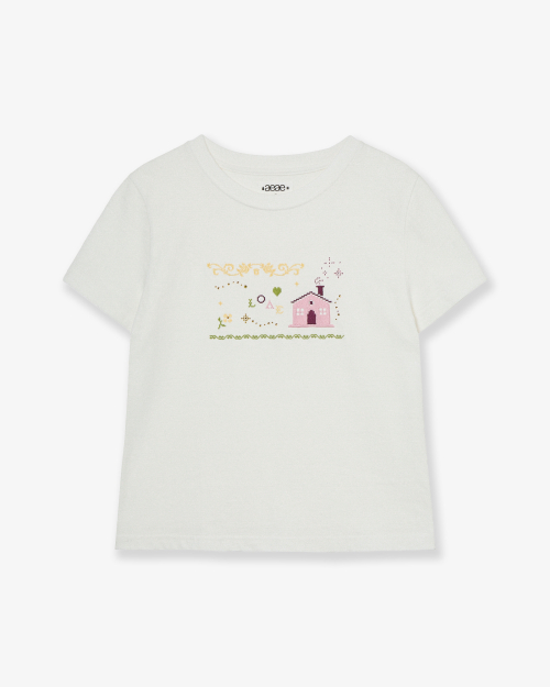 SWEET HOME TEE [WHITE]