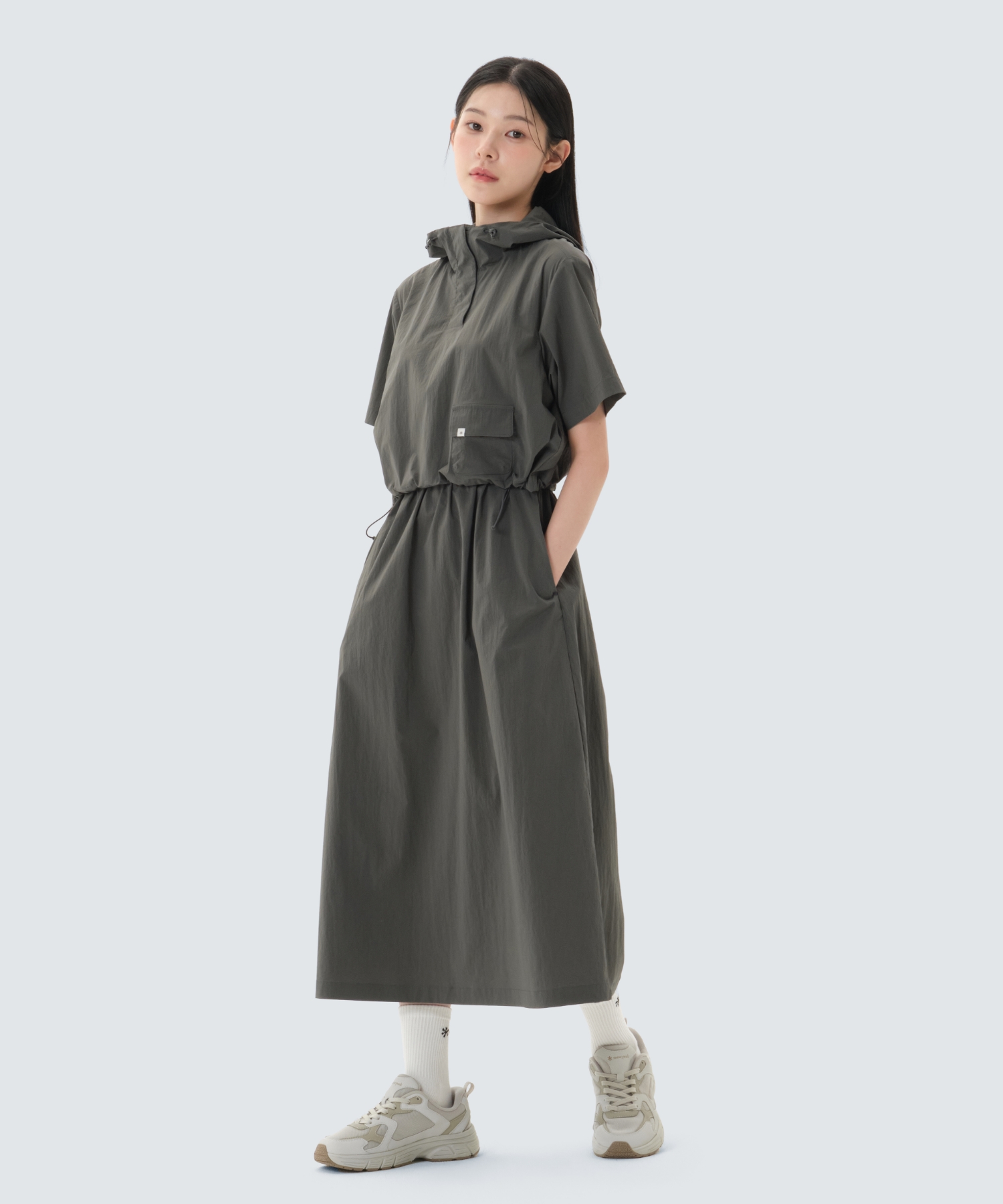 Платье-анорак Route (S26MWROP63) Rustic Khaki