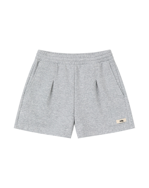 Женские шорты с логотипом MELANGE GRAY