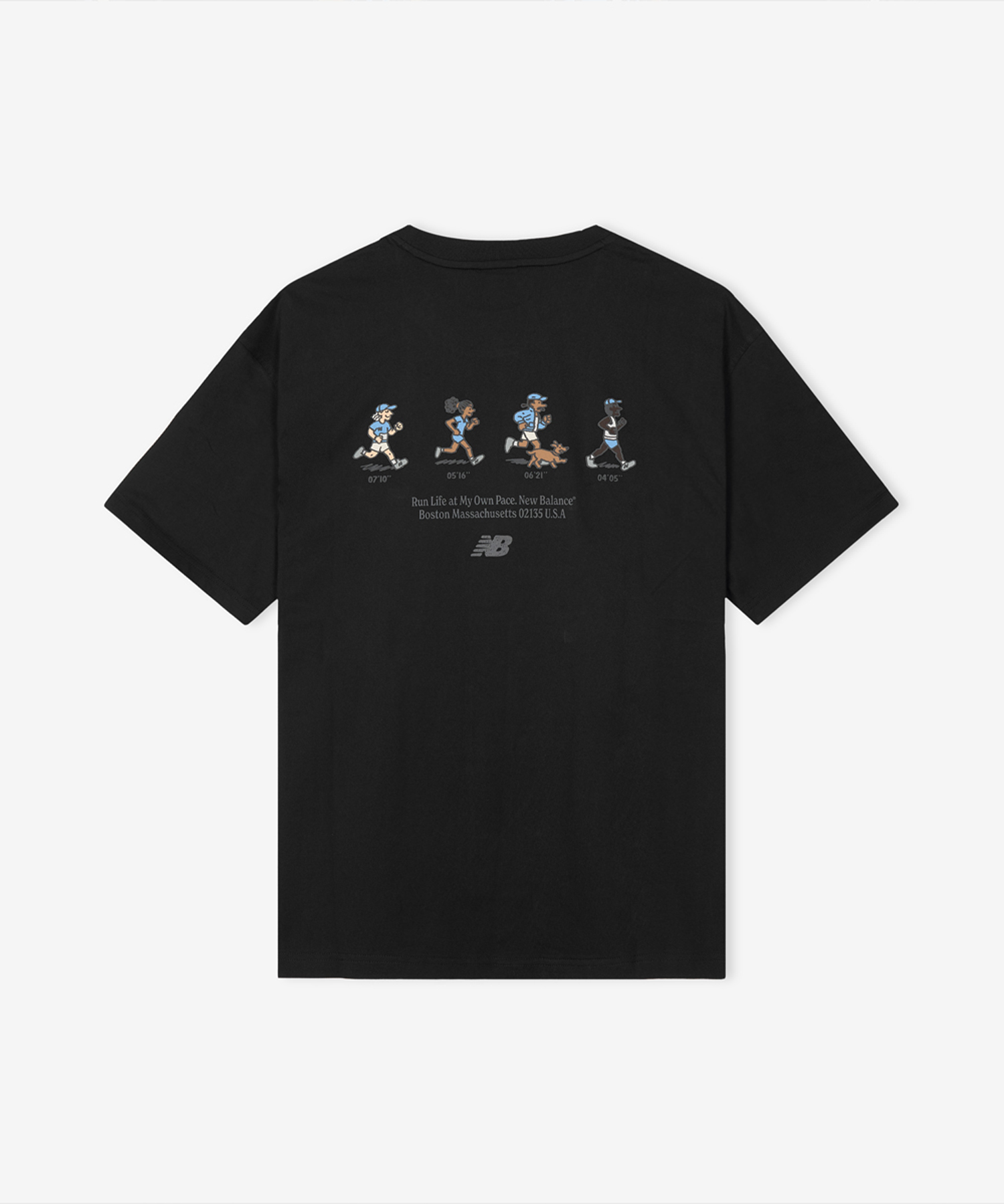 NBNEG21503 / Футболка UNI NB Friends (BLACK)
