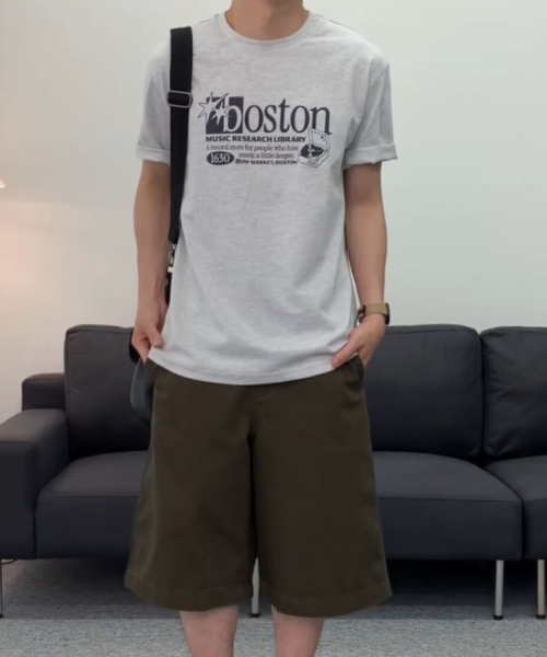 Футболка с принтом BOSTON_SPRPG25C70
